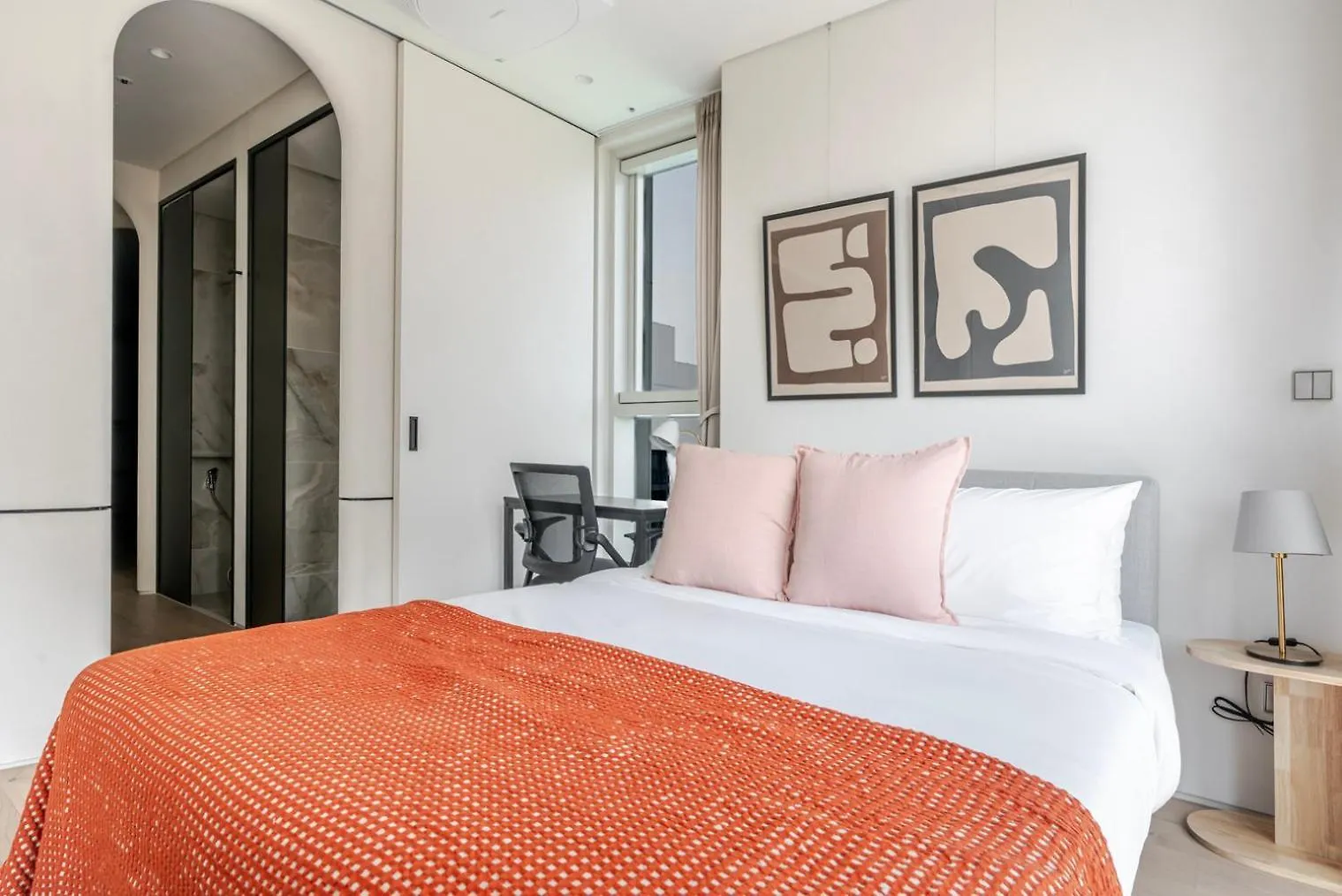 Blueground Id12 Nonhyeon City View Ac Sel-12 Soul Apartmán