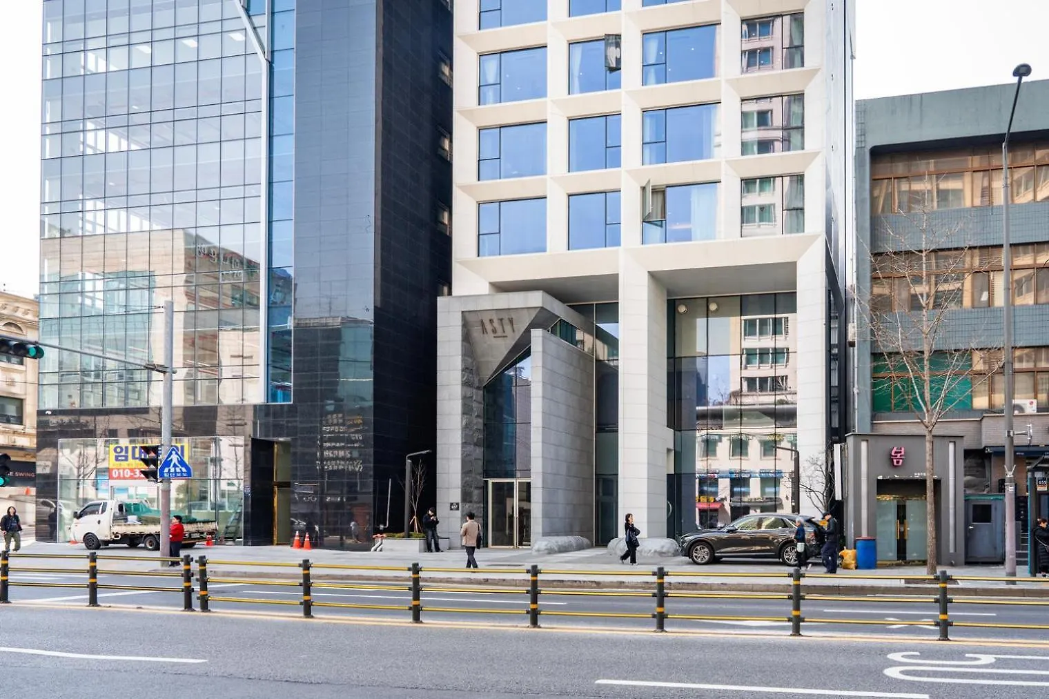 Blueground Id12 Nonhyeon City View Ac Sel-12 Сеул Южная Корея