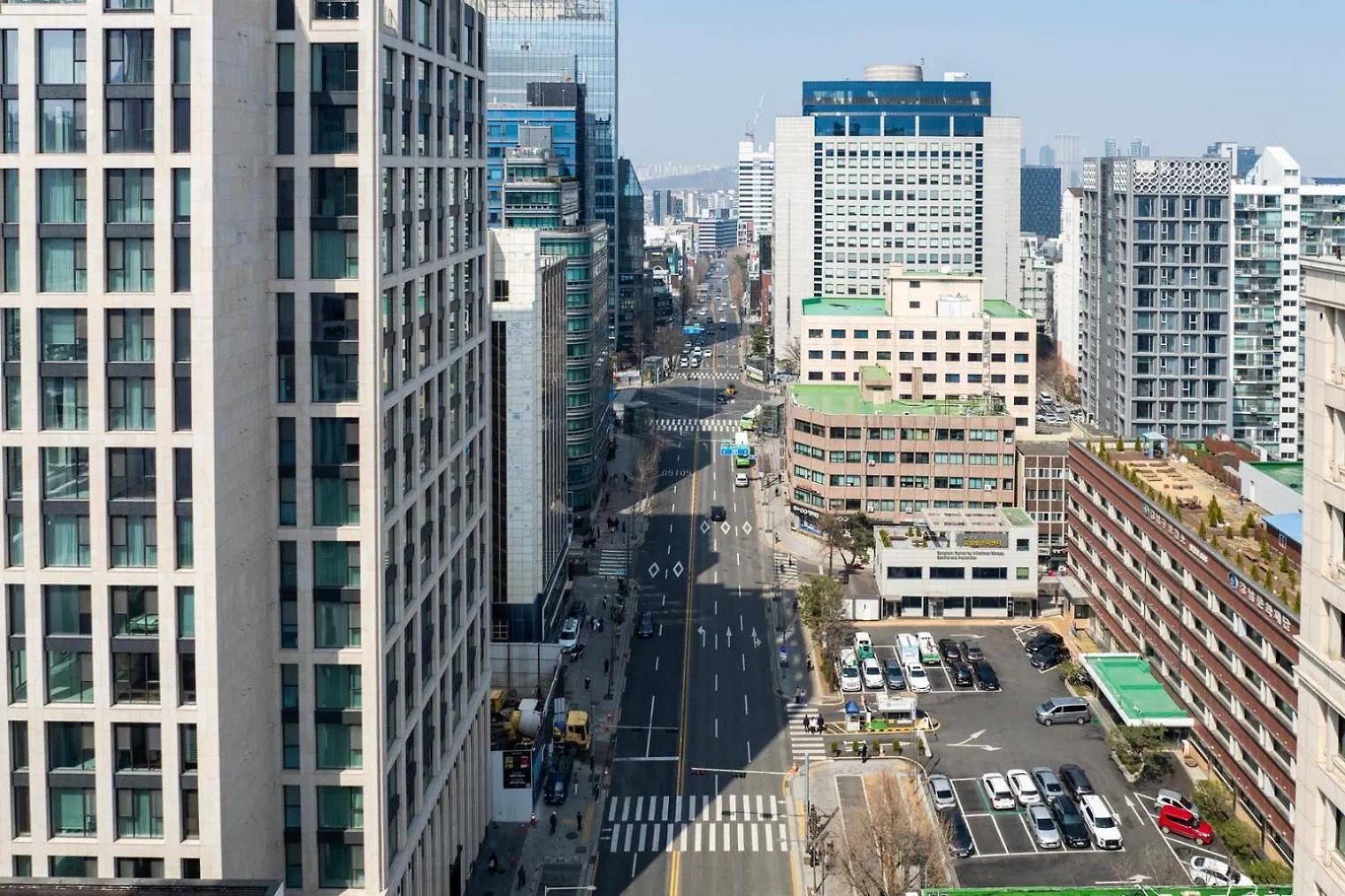 Blueground Id12 Nonhyeon City View Ac Sel-12 Сеул Южная Корея