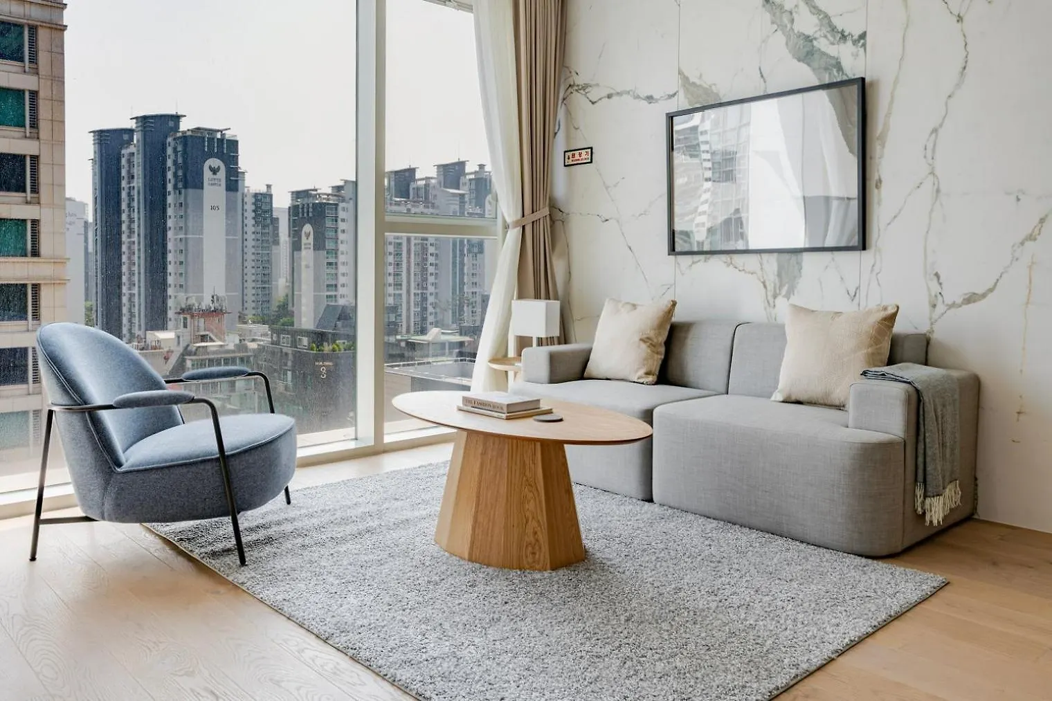 Blueground Id12 Nonhyeon City View Ac Sel-12 Сеул