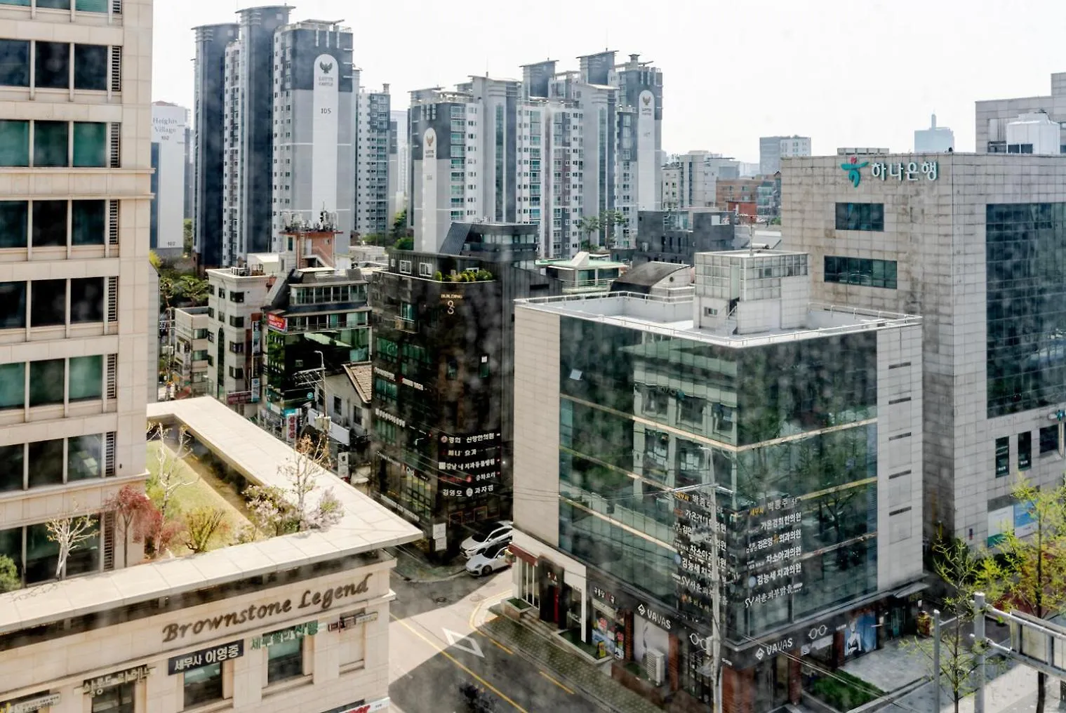 Апартаменты Blueground Id12 Nonhyeon City View Ac Sel-12 Сеул